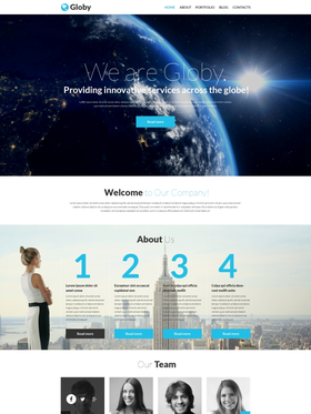 WordPress šablona na téma Podnikání č. 51253
