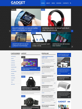 WordPress šablona na téma Elektronika č. 52657