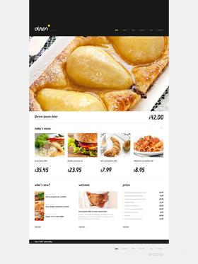 WordPress šablona na téma Café a restaurace č. 45241