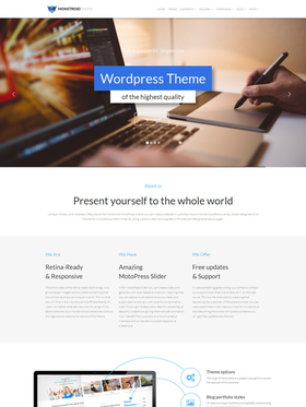 WordPress šablona na téma Nejpopulárnější č. 55555