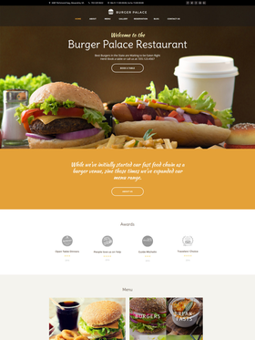 WordPress šablona na téma Café a restaurace č. 60109