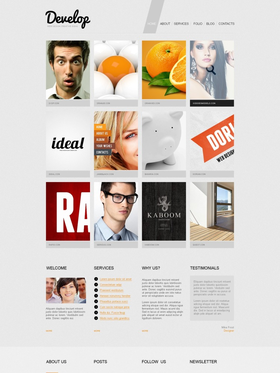 Joomla šablona na téma Web design č. 38788