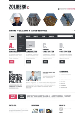 Joomla šablona na téma Architektura č. 42623