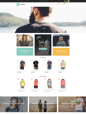 Magento e-shop šablona na téma Móda č. 53885