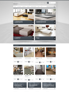 Magento e-shop šablona na téma Interiér a nábytek č. 47182