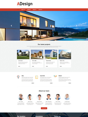Moto CMS 3 šablona na téma Architektura č. 55329