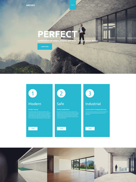 Moto CMS HTML šablona na téma Architektura č. 58473