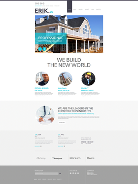 Moto CMS HTML šablona na téma Architektura č. 47820