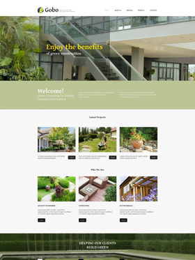 Moto CMS HTML šablona na téma Venkovní design č. 52219