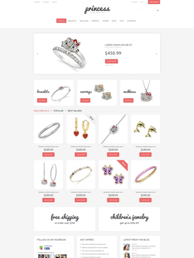 PrestaShop e-shop šablona na téma Šperky č. 48881
