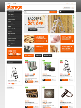PrestaShop e-shop šablona na téma Interiér a nábytek č. 49514