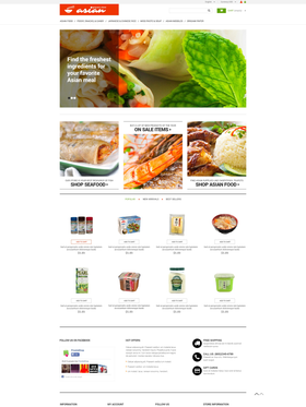 PrestaShop e-shop šablona na téma Jídlo a pití č. 50523