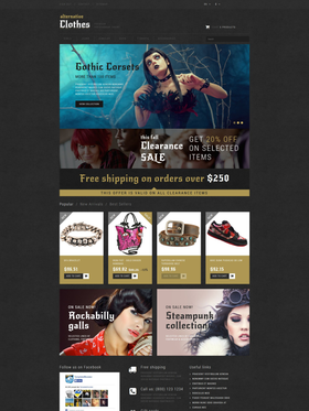PrestaShop e-shop šablona na téma Móda č. 52150