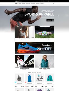 PrestaShop e-shop šablona na téma Sport č. 52907