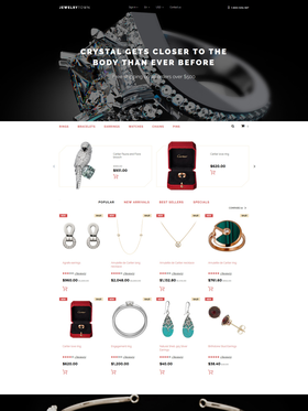 PrestaShop e-shop šablona na téma Šperky č. 58335