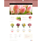 PrestaShop e-shop šablona na téma Květiny č. 43860