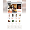 PrestaShop e-shop šablona na téma Café a restaurace č. 44940