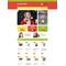 Magento e-shop šablona na téma Jídlo a pití č. 51362